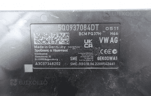 MODUŁ STEROWNIK BCM VW SKODA 5Q0937084DT 4