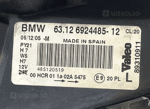 LAMPA LEWY PRZOD BMW 1 E87 6924485 EU ORG FV 7