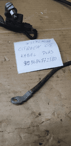 Klema minusowa akumulatora Citroen C5 III 9664448980 9684772380 4