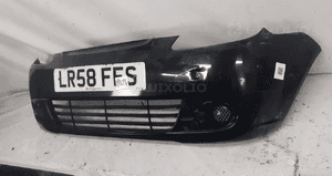 Zderzak przód przedni do chevrolet matiz 2008r czarna 3