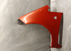 BŁOTNIK PRZÓD LEWY COLT VI 6 3D 3 DRZWI POMARANCZOWY RUDY 1