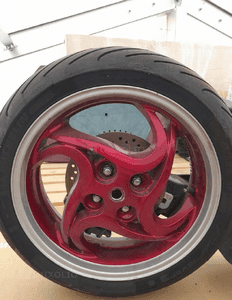 HONDA CB 1000 R SC60 08-16 WAHACZ TYŁ + TARCZA, KOŁO, AMORTYZATOR 2