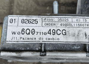 VW Polo 9N Skoda Fabia Seat Ibiza 1.2 6V linka linki wybierak biegow 6Q0711265 G AL 6Q0711049CG 6Q0711266AC 10