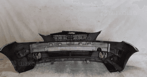 } ZDERZAK PRZÓD PRZEDNI DO KIA RIO II 2 S3 SREBRNY HALOGENY 5