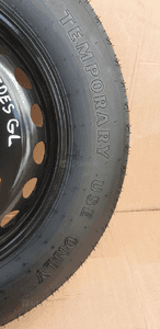 Koło zapasowe dojazdówka zapas T165/90D19 R16 Mercedes GL X166 W166 A1644000102 10