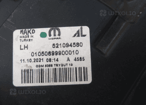 FIAT DOBLO II LIFT COMBO LAMPA LEWA ORYGINAŁ 01050699900010 4