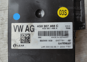 AUDI A6 A7 C7 4G MODUŁ STEROWNIK GATEWAY 4G0907468C 3