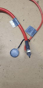 Klema plusowa bezpieczniki pirotechniczny BMW 3 E91 6982227 6988974 2