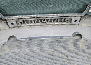 Zderzak Tyl Tylny Szary LX7Z 8E5807521 Listwa Chrom Dokladka Audi A4 B6 Sedan 30