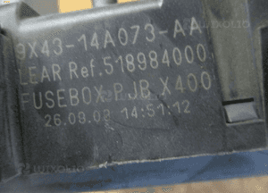 SKRZYNKA BEZPIECZNIKÓW X-TYPE 9X43-14A073-AA 3