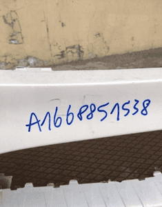 MERCEDES ML 166 GLE AMG zderzak PDC chrom 1668851538 5