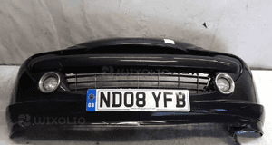 Zderzak przód przedni peugeot 207 urban move exl czarny halogeny 1