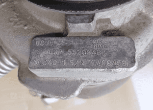 Turbosprężarka opel zafira b 1.9 dth nr 55206483 4