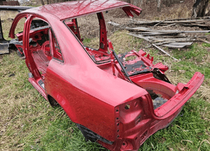 Błotnik Ćwiartka Poszycie Słupek Próg LZ3F LEWY Lewa Tyl Tylny Audi A4 B7 Sedan 11