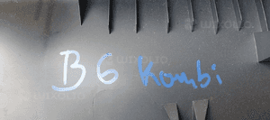 Tapicerka osłona klapy bagażnika VW Passat B6 kombi 3C9867605D 7