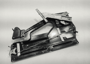 PODNOŚNIK MECHANIZM SZYBY LEWY TYŁ TYLNY RĘCZNY MANUALNY DEFENDER 1999-2014 2