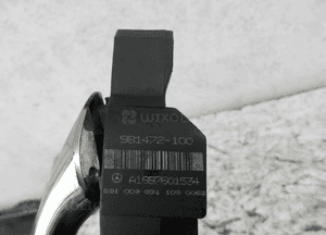 Klamka Lewa Przód Przednia 1697601534 3Pin Mercedes A W169 3D 191 Chrom 5