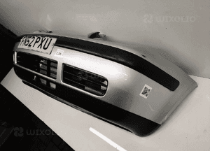^ ZDERZAK PRZÓD PRZEDNI DO VOLKSWAGEN VW GOLF IV 4 LA7W SREBRNY 3
