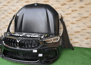 MASKA BŁOTNIKI ZDERZAK LAMPY PAS CHŁODNICE BMW M8 F92 F93 490 3
