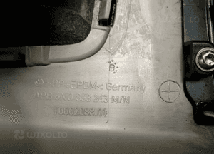 Tunel środkowy osłona tunelu mieszek gałka Seat Arosa 8