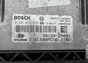 HYUNDAI IX35 KOMPUTER STEROWNIK 1.7CRDI 0281019639 3