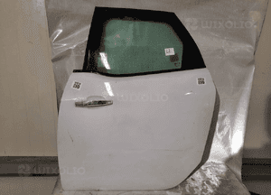 } DRZWI TYŁ TYLNE LEWE OPEL MERIVA B 2 II Z474 BIAŁE 1