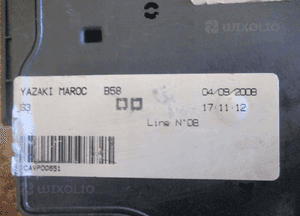 Klema płytka bezpieczników C4 Picasso I 9662914480 4