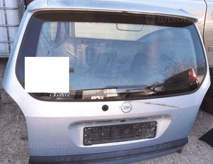 Opel Zafira A klapa bagaznika tył tylna szyba 1