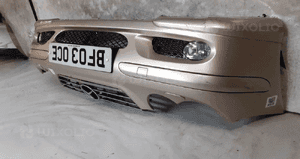 ) ZDERZAK PRZÓD PRZEDNI MERCEDES W203 C KLASA SPORT COUPE SREBRNY HALOGENY SPRYSKI XENON ZŁOTY 5