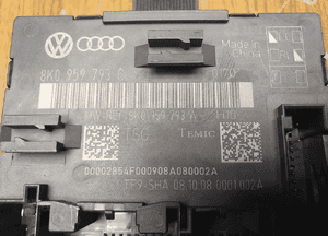 Komputer 8K0959793 C A H D 8K0959792 C A H D 8K0959795 A C 8K0959794 A Sterownik Modul Szyb Szyby Drzwi Audi A4 B8 A5 8T 7