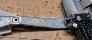 Mechanizm podnośnik szyby prawy tył Ford Mondeo MK3 0130821772 8