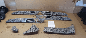 Listwa osłona dekor dekory komplet Mercedes GL X166 W166 9