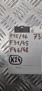 Bmw F15 F16 F45 F46 F48 moduł sterownik klapy bagażnika 7384722 3