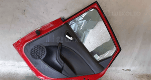 / DRZWI TYŁ TYLNE PRAWE SEAT IBIZA IV 4 6J0 5D 5 DRZWI LS3H CZERWONE 4