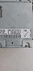 Radio Fabryczne Navi CD MP3 VW Passat B6 1k0035191d 2