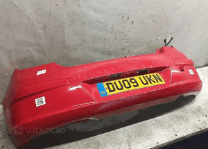 } ZDERZAK TYŁ TYLNY HYUNDAI I30 I 1 LIFT FL JA CZERWONY 3