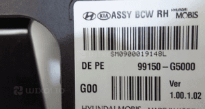 CZUJNIK MARTWEGO POLA PRAWY TYŁ KIA NIRO I LIFT 2020- 99150-G5000 5