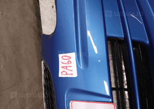 ^ ZDERZAK PRZÓD PRZEDNI DO OPEL AGILA A NIEBIESKI Z291 HALOGENY 5