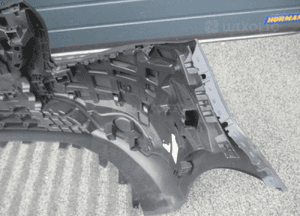 ZDERZAK PRZEDNI PRZÓD MERCEDES VITO W447 A4478850425 2014 27