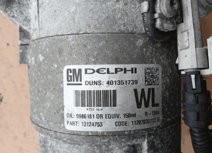 Opel Zafira B 2.2 16V Direct kompresor sprężarka klimatyzacji 13124753 401351739 WL 2