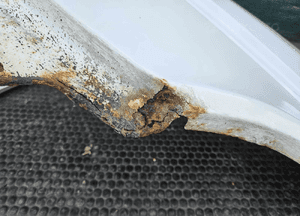 Blotnik Nadkole Lewy Przód Przedni Bialy Mercedes Sprinter 00-06r 10