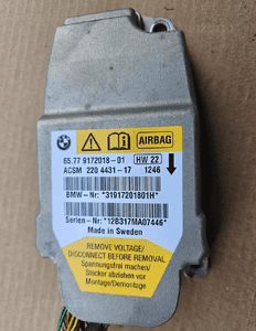 BMW 5 E60 E61 modul sterownik airbag 1