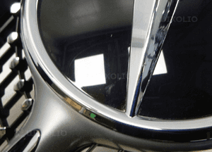Mercedes cla W118 A118 grill atrapa diament czarny 9