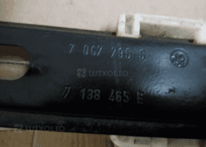 Mechanizm podnośnik szyby lewy przód BMW 1 E87 7067795S 7138465E 3