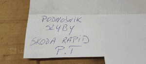 Mechanizm podnośnik szyby prawy tył Skoda Rapid 5JA839462 9
