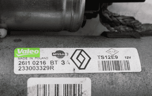 Renault Megane III 1.5 DCI rozrusznik 10 zębów 26L19216BT3 4