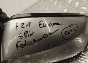 Bmw F21 lusterko lewe europa 5 pin 13