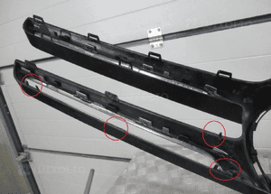 GRILL GRILL ATRAPA MERCEDES GLE W166 2015- 7