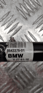 Bmw F39 F45 F46 półoś lewa przednia przód 8643375 11