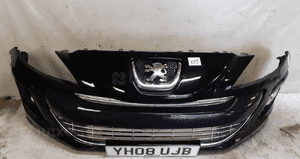 * ZDERZAK PRZÓD PRZEDNI DO PEUGEOT 308 HALOGENY KTVD EXL CZARNY 1